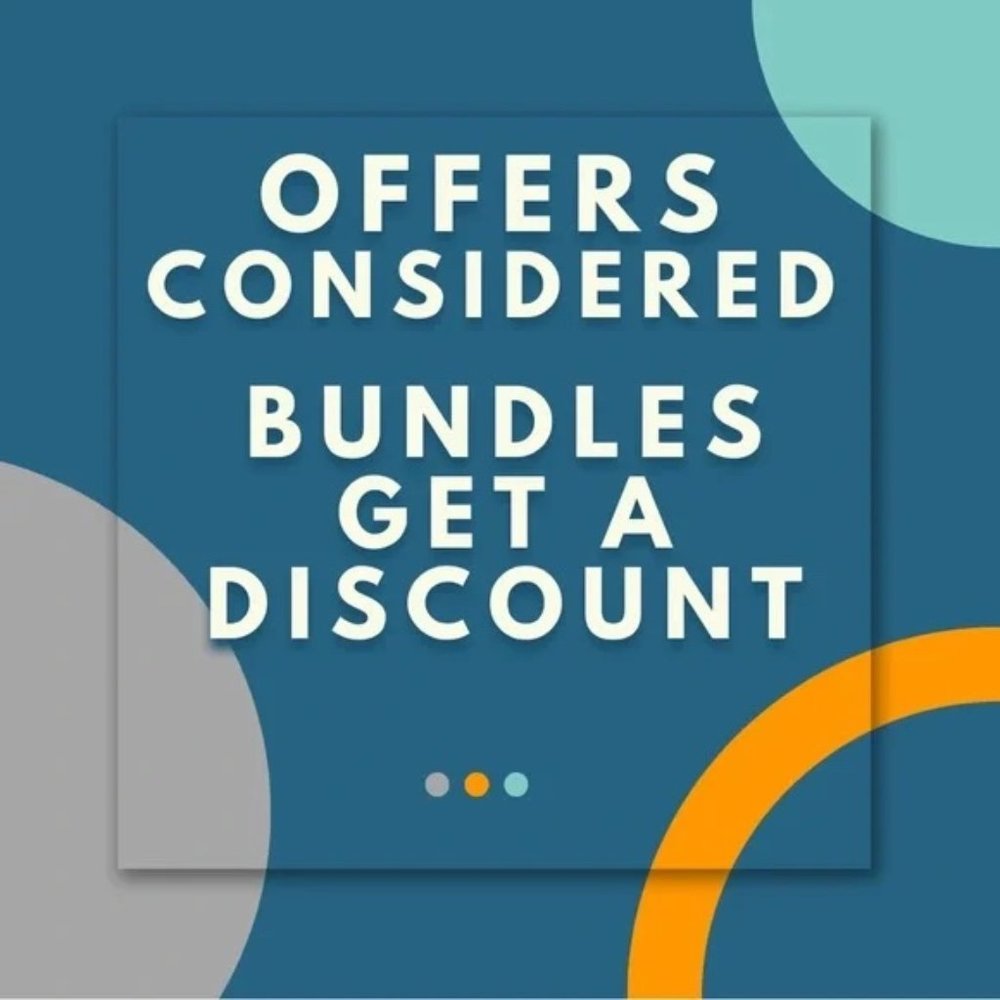 Offers and Bundles Welcome!